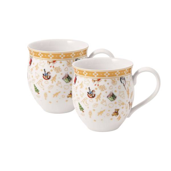 Villeroy & Boch Becher m. H. Set 2tlg. Jubiläumsedition Toy's Delight Geschirrset 1.0 pieces