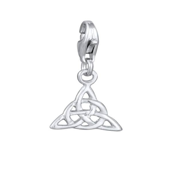 Nenalina Charm Anhänger Keltischer Knoten 925 Sterling Silber Schmuckanhänger 1.0 pieces