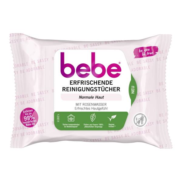bebe Erfrischende Reinigungstücher Make-up Entferner 1.0 pieces