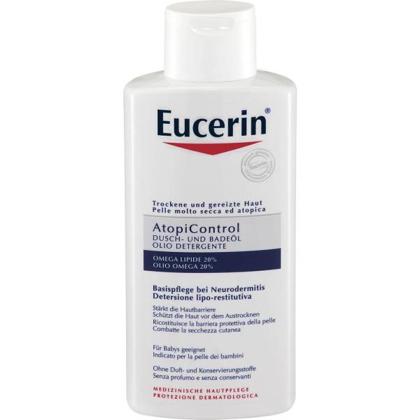 Eucerin® AtopiControl Dusch- und Badeöl für Neurodermitis 400 ml