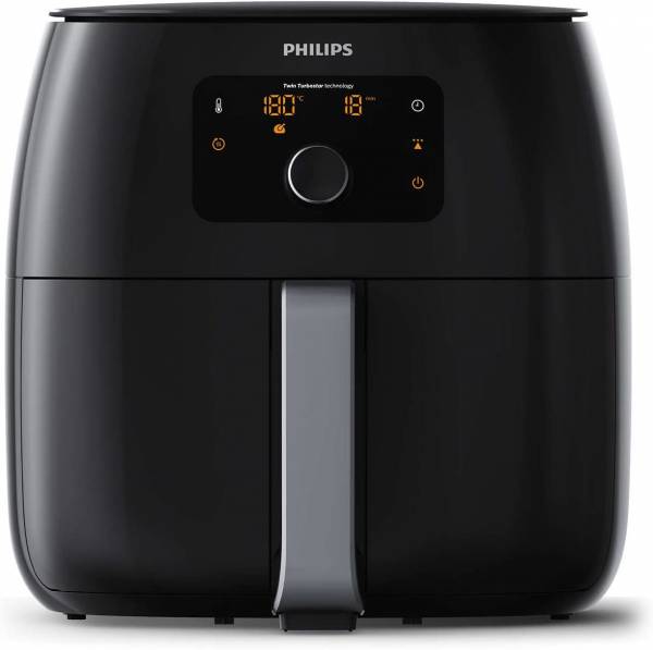 Philips Avance Collection HD9651/90 Fritteuse mit niedrigem Fettgehalt, Einzeln, schwarz, unabhängig