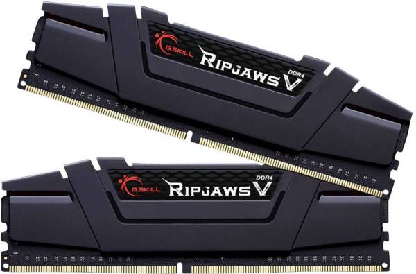 G.Skill Ripjaws V PC-Arbeitsspeicher Kit DDR4 16GB 2 x 8GB Non-ECC 3200MHz 288pin DIMM CL16-18-18-38