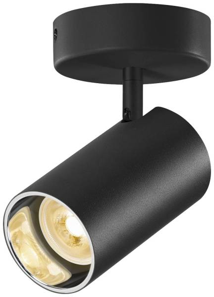 SLV 1006423 ASTO TUBE Deckenleuchte GU10 10W Schwarz