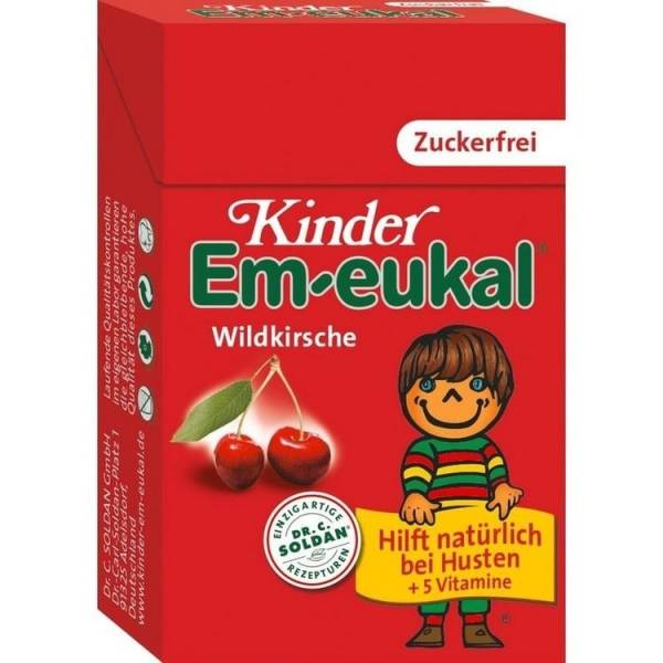 Kinder Em-eukal Wildkirsche Minis zuckerfrei 40 g