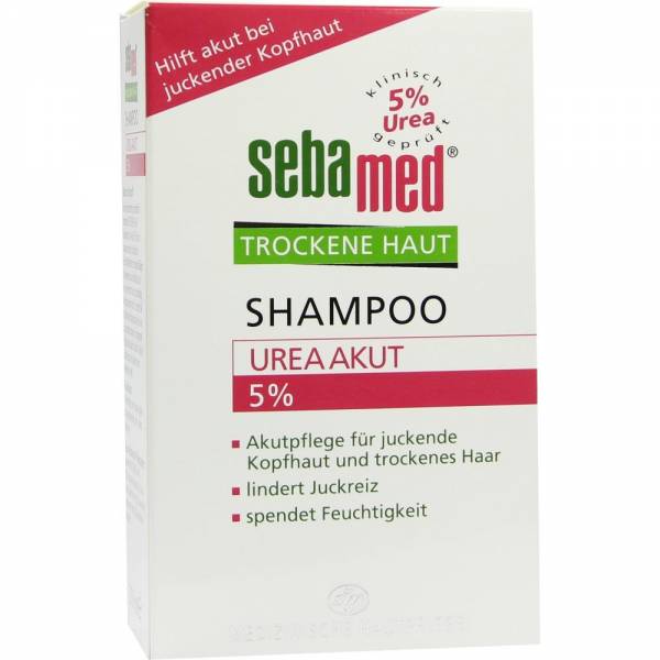 SEBAMED TROCKENE HAUT 5% Urea akut Shampoo. 200 ml