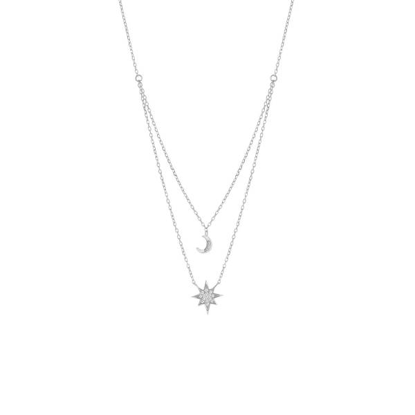 Lucardi Halskette 925 Silber 45cm 1.0 pieces