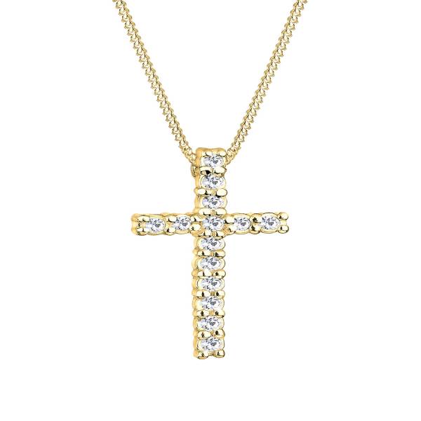 Elli Elli Elli Halskette Kreuz Religion 925 Sterling Silber Halskette 1.0 pieces