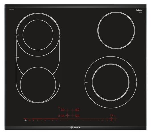 Bosch Kochfeld PKM675DP1D, 8kg, 7800W