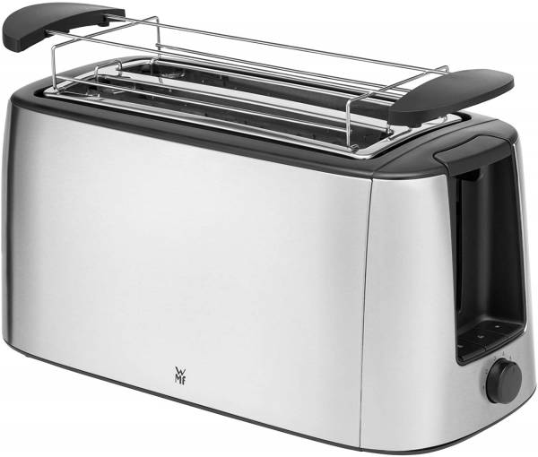 WMF Bueno Pro Toaster Langschlitz, 4er Toaser-Doppelschlitz, für 4 Toast- oder 2 Brotscheiben, XXL-T