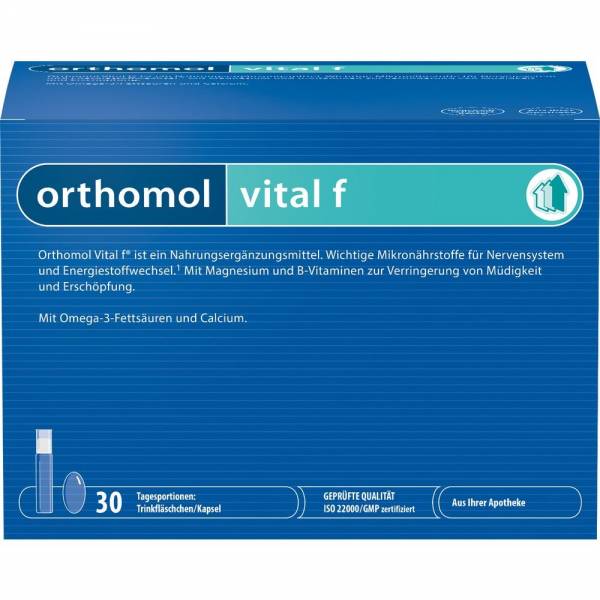 ORTHOMOL Vital F TrinkfläschchenKapseln 30 St