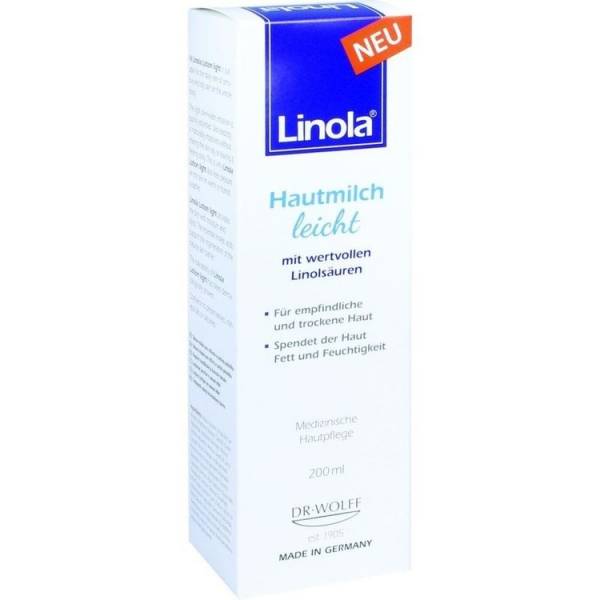 LINOLA Hautmilch leicht Lotion 200 ml