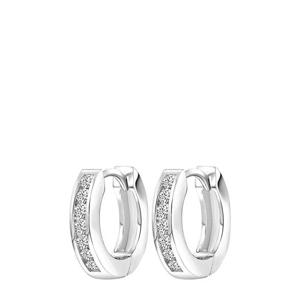 Lucardi Ohrringe 925 Silber Ohrring 1.0 pieces