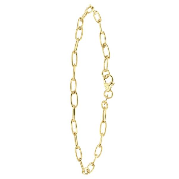 Lucardi Armband 585 Gold goldfarbig 1.0 pieces