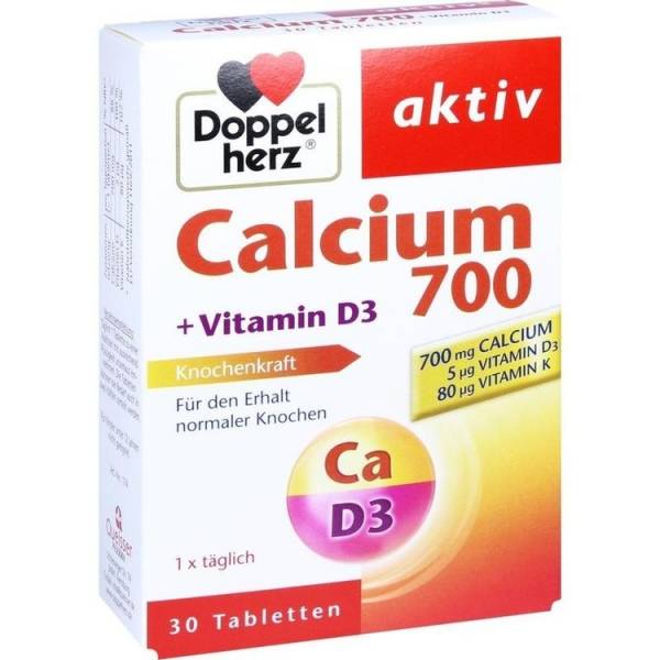 Doppelherz Calcium 700 + Vitamin D3 30tbl
