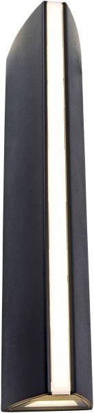 Lutec Leo 5192701335 LED-Außenwandleuchte 14W Dunkelgrau
