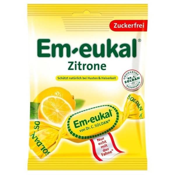 Em-eukal Zitrone zuckerfrei 75 g