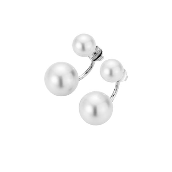 Giorgio Martello Milano Ohrstecker 2-teilig mit Perle Ohrring 1.0 pieces