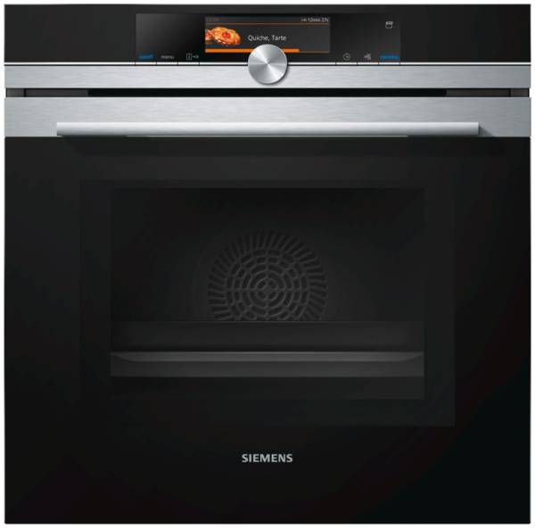 Siemens iQ700 Mikrowellen-Backofen mit Dampfunterstützung HN678G4S6, A, 67l