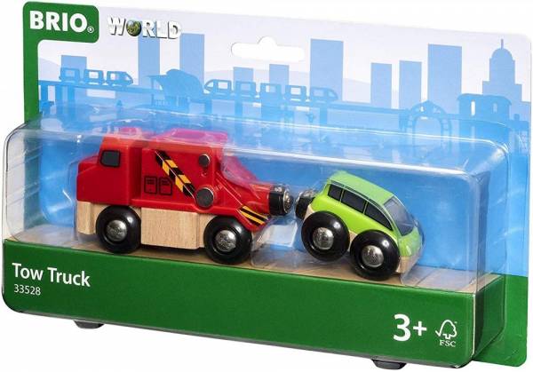 Brio bahn 33528 - abschleppwagen mit auto