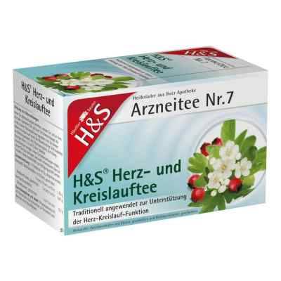 H & S H&S Herz Kreislauf Tee Filterbeutel 20 St