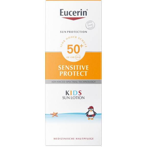 Eucerin Sun Sensitive Protect Kids Sun Lotion LSF 50 150 ml