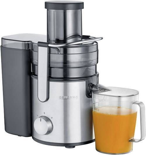 Severin Entsafter Es 3570 800w Edelstahl, Schwarz