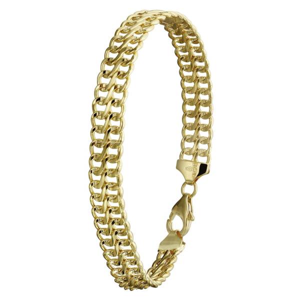 Lucardi Lucardi Armband 585 Gold goldfarbig Armband 1.0 pieces