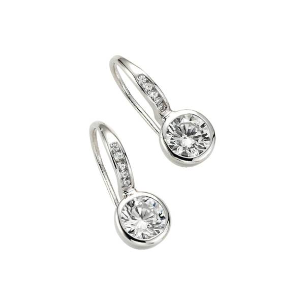 Giorgio Martello Milano Ohrhaken mit Zirkonia Ohrring 1.0 pieces