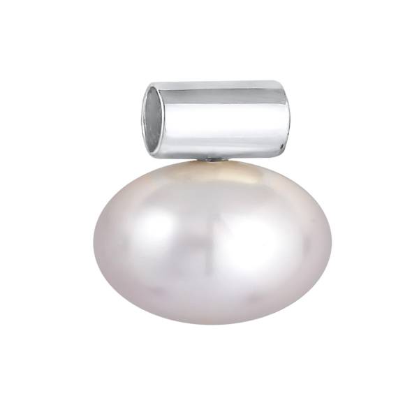 Nenalina Anhänger Basic synthetische Perle 925 Silber Schmuckanhänger 1.0 pieces