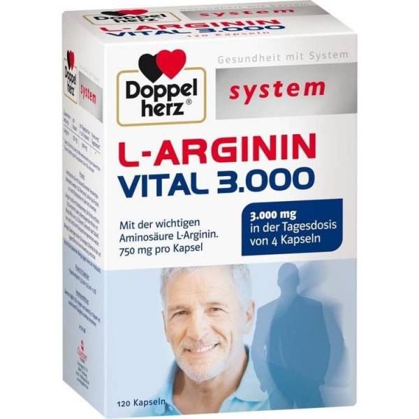 Doppelherz system L-ARGININ VITAL 3.000 120