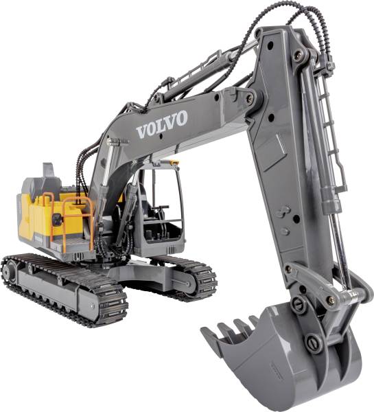 Carson Modellsport 907339 Raupenbagger Volvo 1:16 RC Einsteiger Funktionsmodell Elektro Baufahrzeug