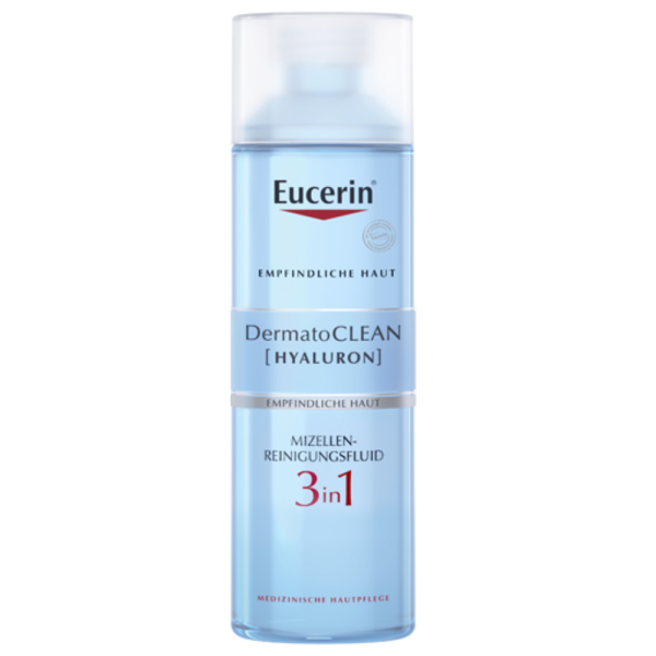 Eucerin Dermato CLEAN Hyaluron Mizellen-Reinigungsfluid 3in1 200 ml