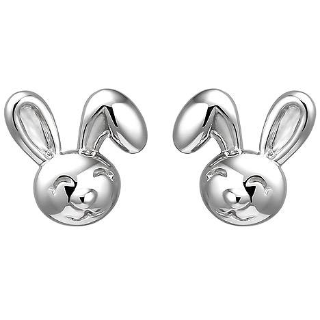 SIGO Kinder Ohrstecker Hase 925 Sterling Silber Ohrringe Kinderohrringe
