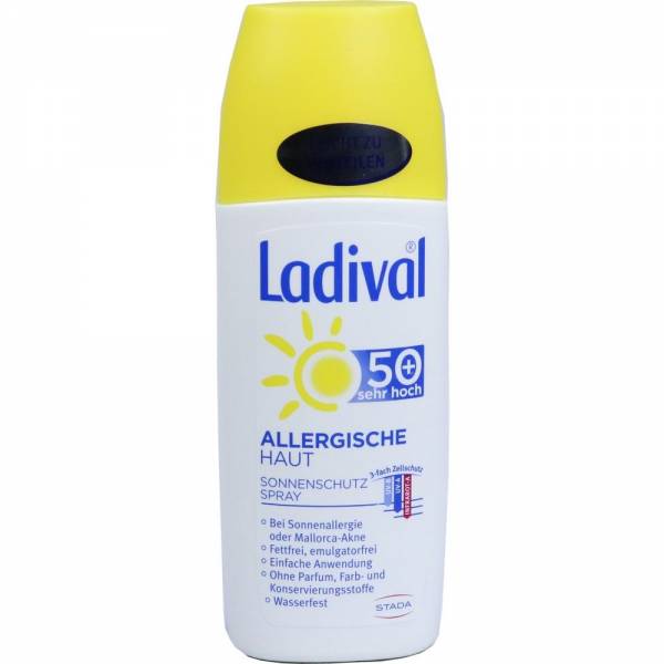 Ladival Sonnenschutz Spray Für Allergische Haut Lsf50+ 150ml 