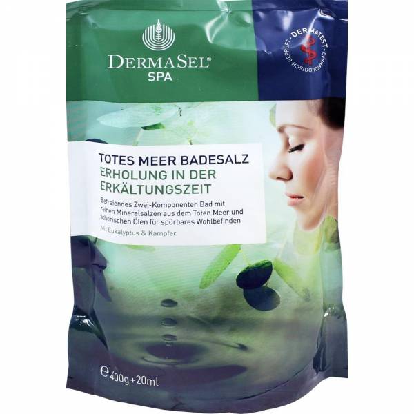 DERMASEL Spa Totes Meer Badesalz Erholung in der Erkältungszeit 1P