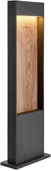 SLV FLATT 65 1002957 Außenstandleuchte 9.7W Warmweiß Braun