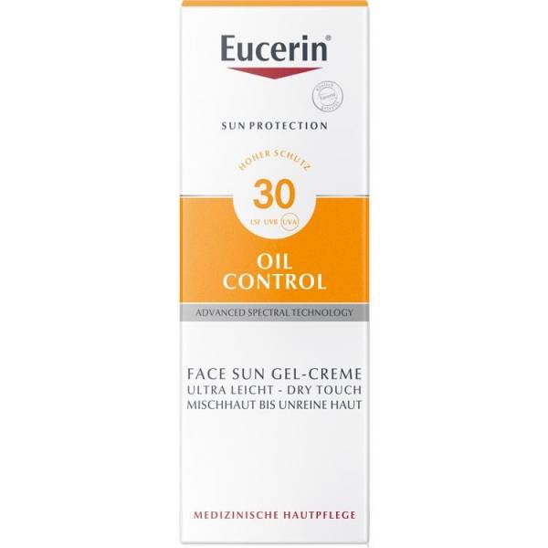 Eucerin Sun Gel-Creme Oil Control, Anti-Glanz LSF 30