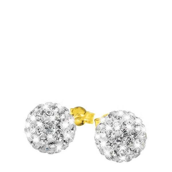 Lucardi Ohrringe 585 Gold - goldfarbig Ohrring 1.0 pieces