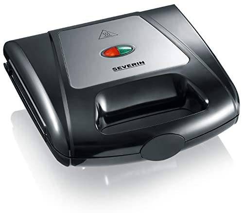 Severin Multi-Sandwich-Toaster SA 2968 sw/Chrom Toaster 4008146014536