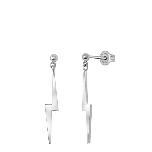 Lucardi Ohrringe 925 Silber - silbern Ohrring 1.0 pieces