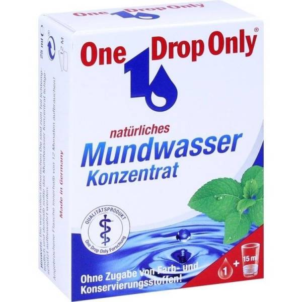 ONE DROP Only natürl.Mundwasser Konzentrat 25 ml
