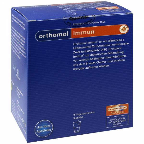ORTHOMOL Immun ganulat 15 St