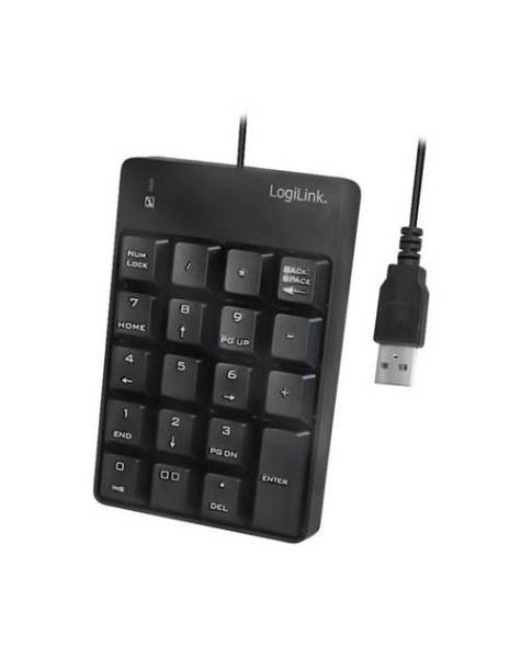 LogiLink ID0184 USB Keypad schwarz
