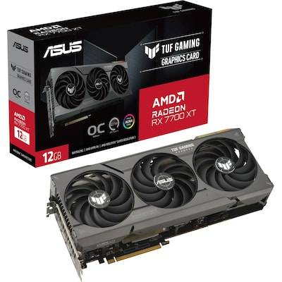 ASUS TUF Gaming Radeon RX 7700 XT OC Grafikkarte 12GB GDDR6 3xDP/HDMI