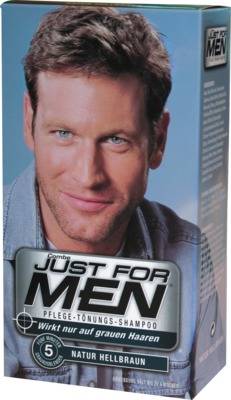 Just For Men Pflege-tönungs-shampoo Hellbraun 