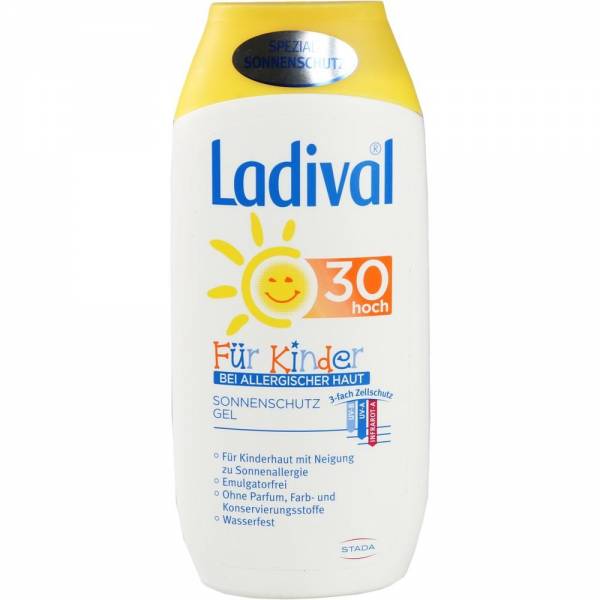 Ladival LADIVAL Sonnenschutz Gel bei allergischer Haut für Kinder LSF 30 200ml
