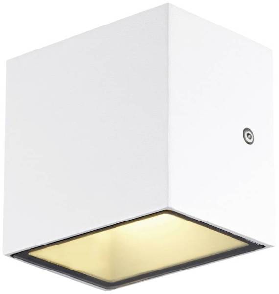 SLV SITRA S 1005149 LED-Außenwandleuchte LED fest eingebaut 6.2W Weiß
