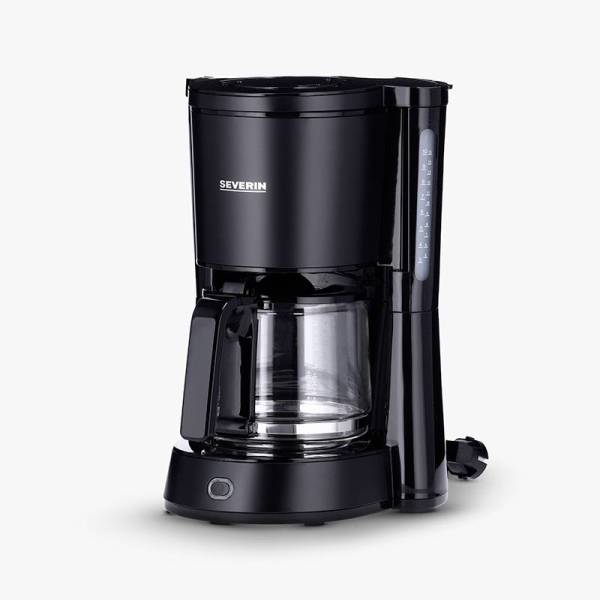 Severin 9554 Kaffeemaschine Schwarz Fassungsvermögen Tassen=10