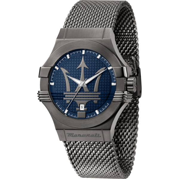 Maserati Herren-Uhren Analog Quarz Blau 32014720 Uhr 1.0 pieces