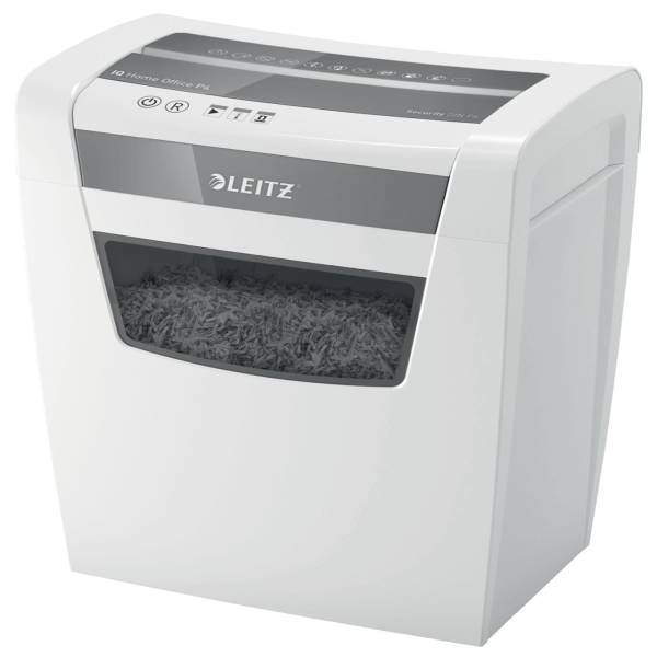 Leitz_IQ_Home_Office_P_4_Aktenvernichter_Partikelschnitt_Zerkleinerung_22_cm_Weiss